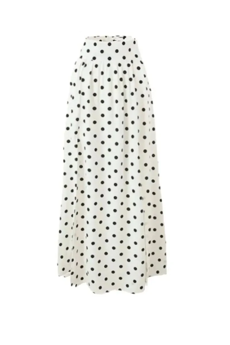 Liza Polka Dot Skirt Set