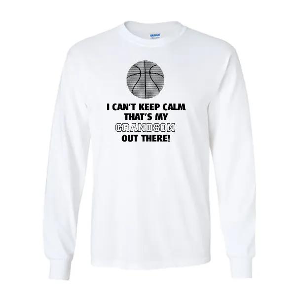 Long Sleeve Shirts Basketball Grandson
