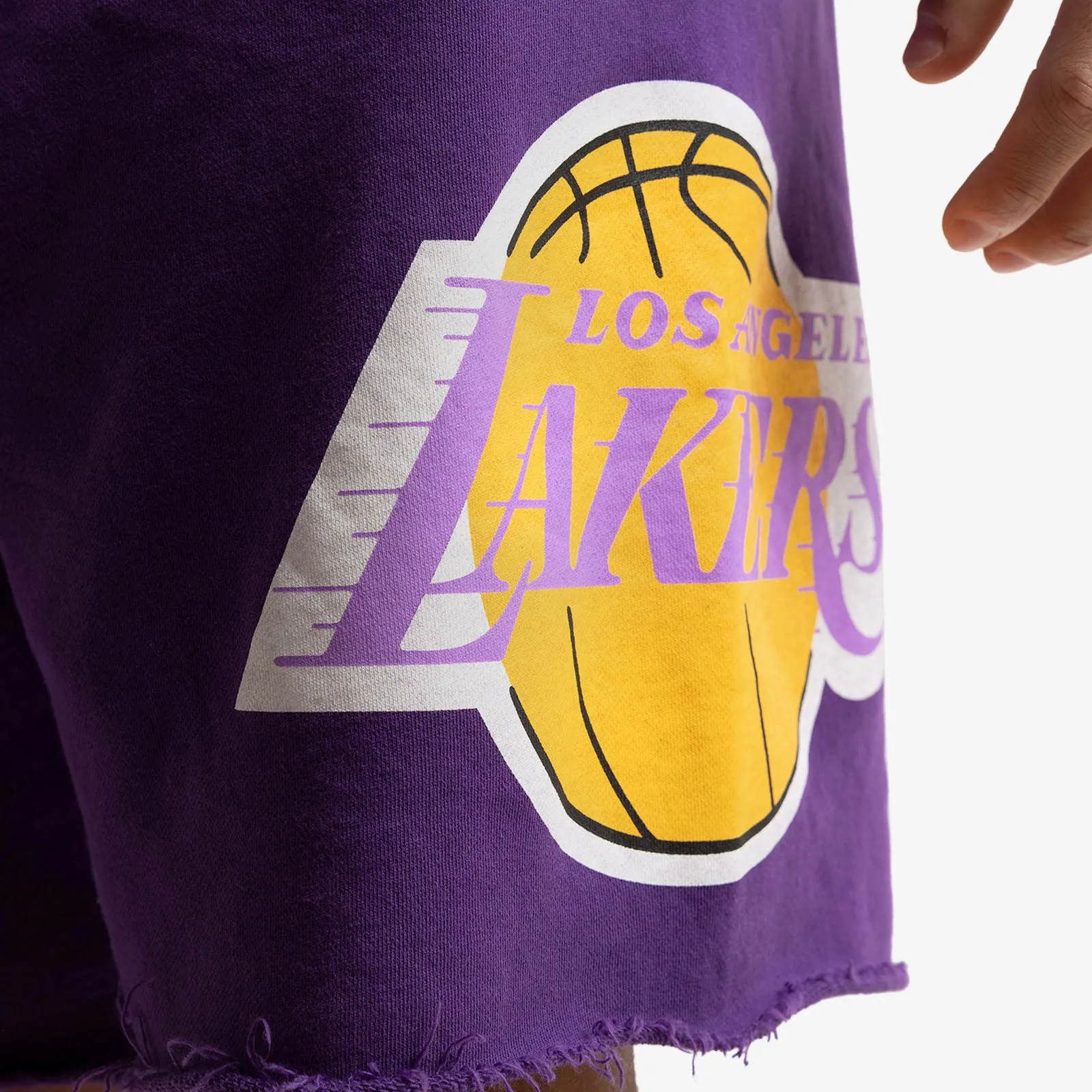Los Angeles Lakers Off Season Shorts - Purple