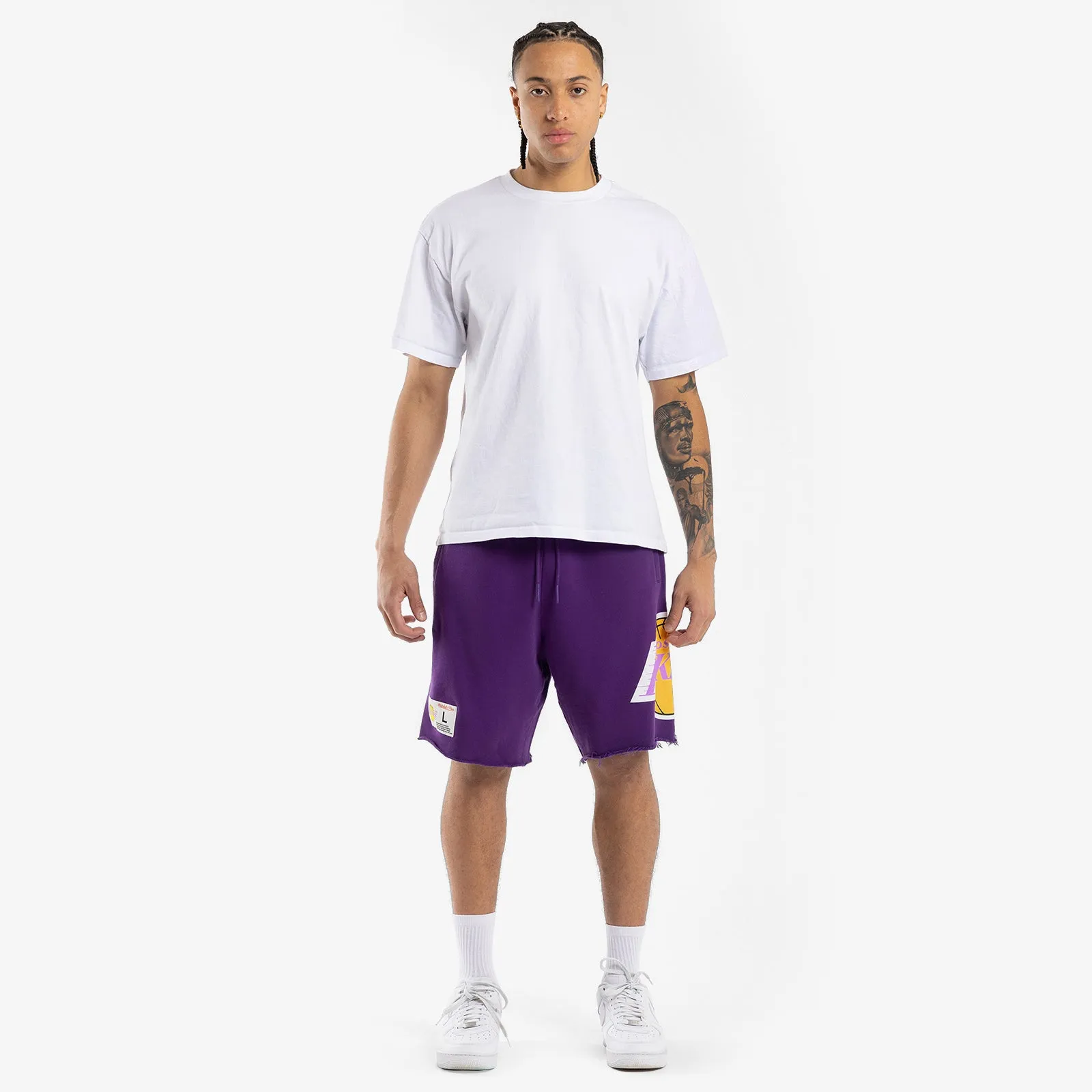 Los Angeles Lakers Off Season Shorts - Purple