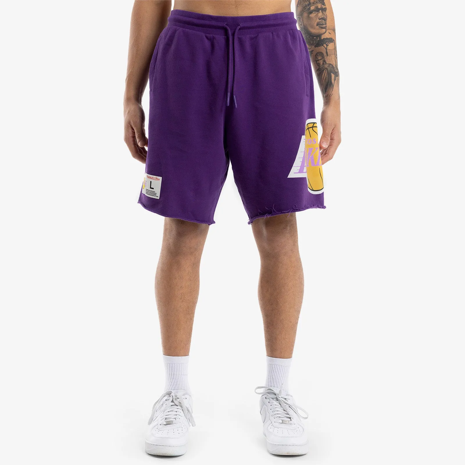 Los Angeles Lakers Off Season Shorts - Purple