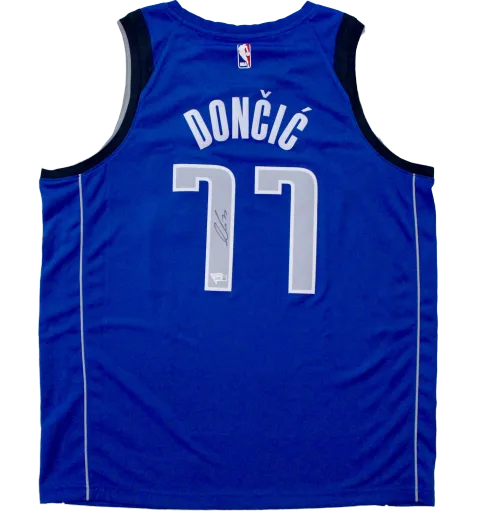 Luka Doncic Dallas Mavericks Signed Autograph Nike Swingman Jersey Fanatics
