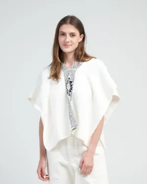 manta estrella - ivory/black