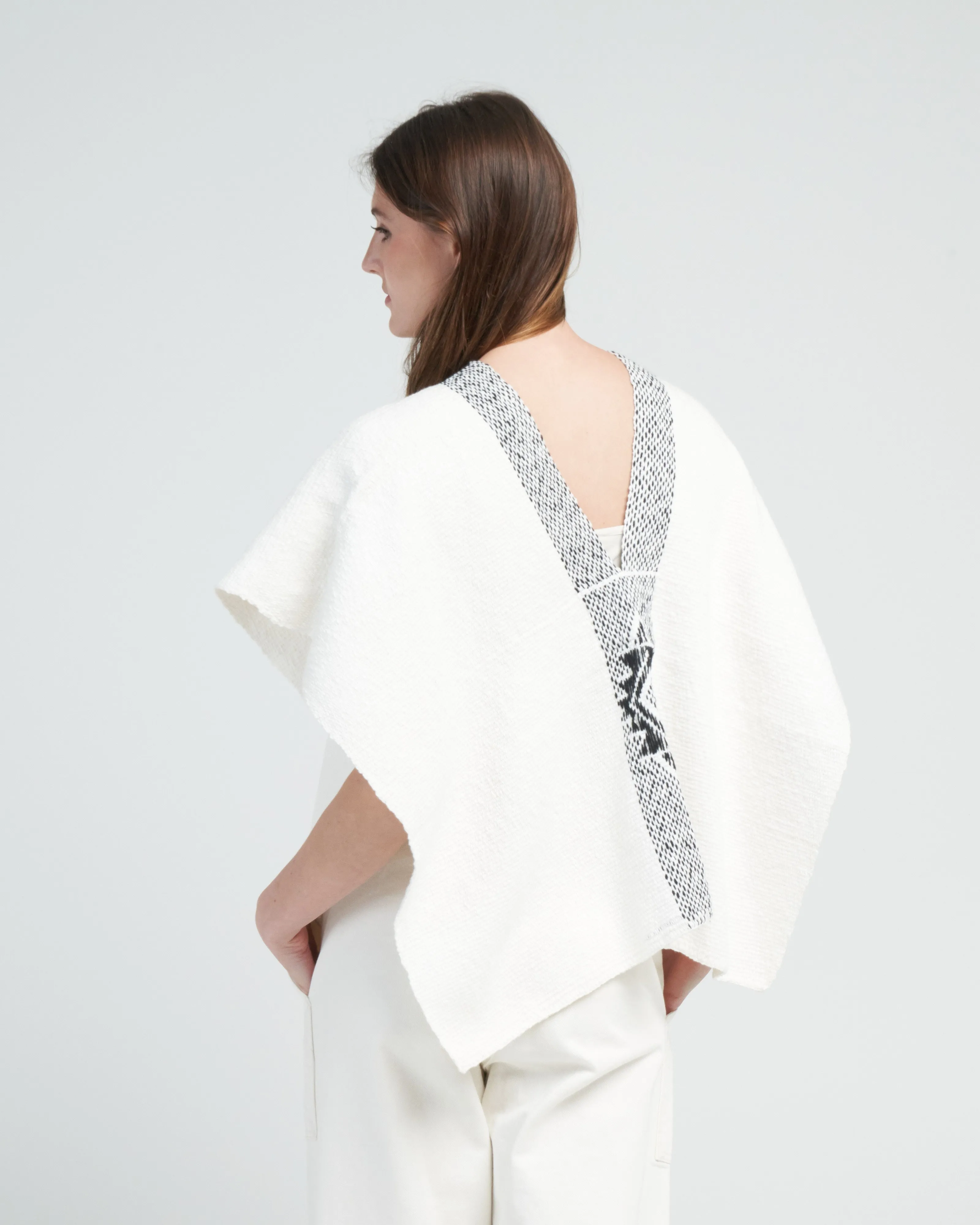 manta estrella - ivory/black