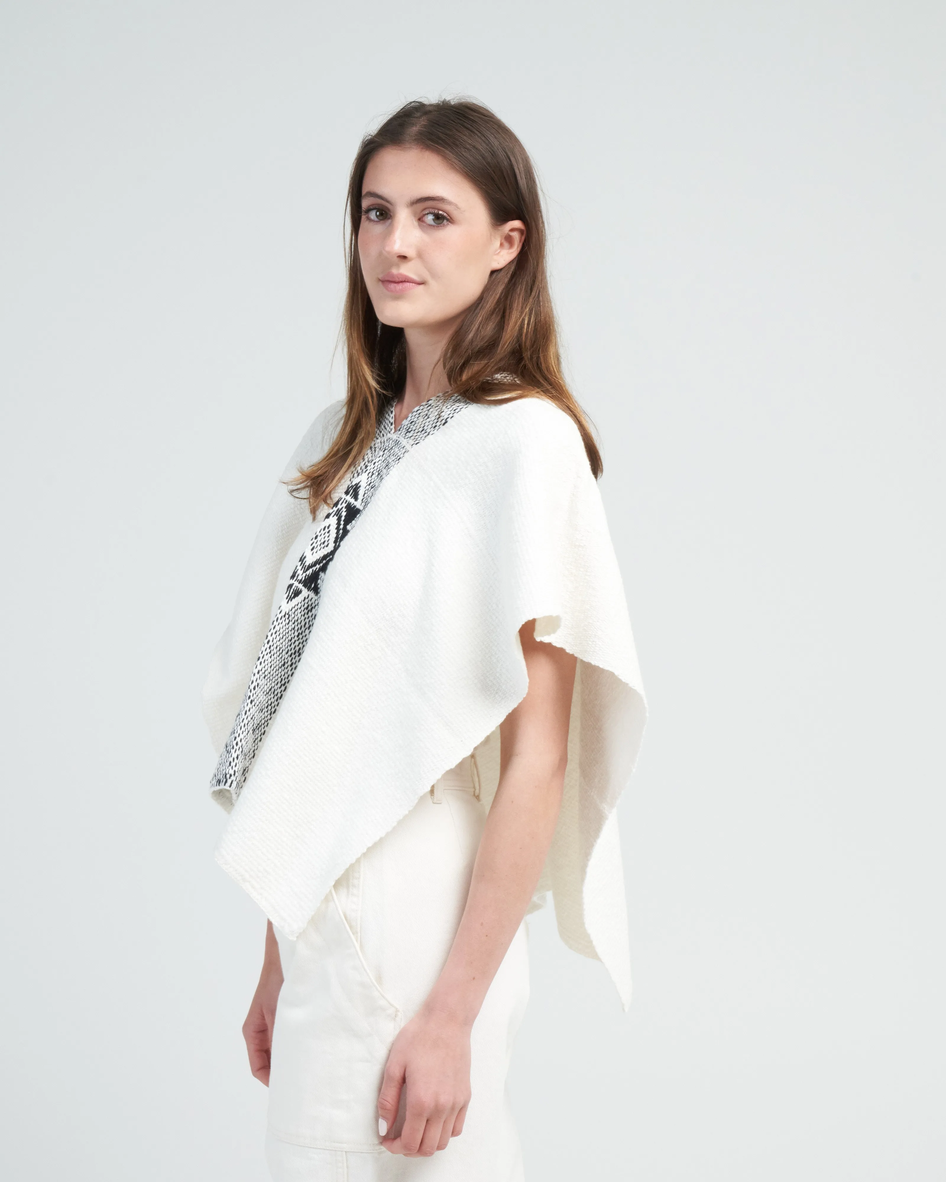 manta estrella - ivory/black