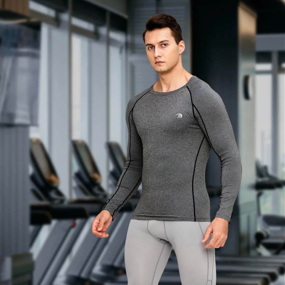 Men’s Long Sleeve Compression Gym Shirts