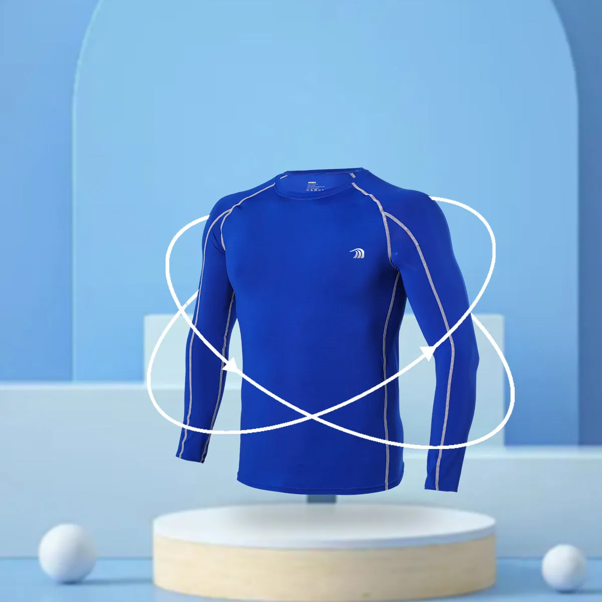 Men’s Long Sleeve Compression Gym Shirts