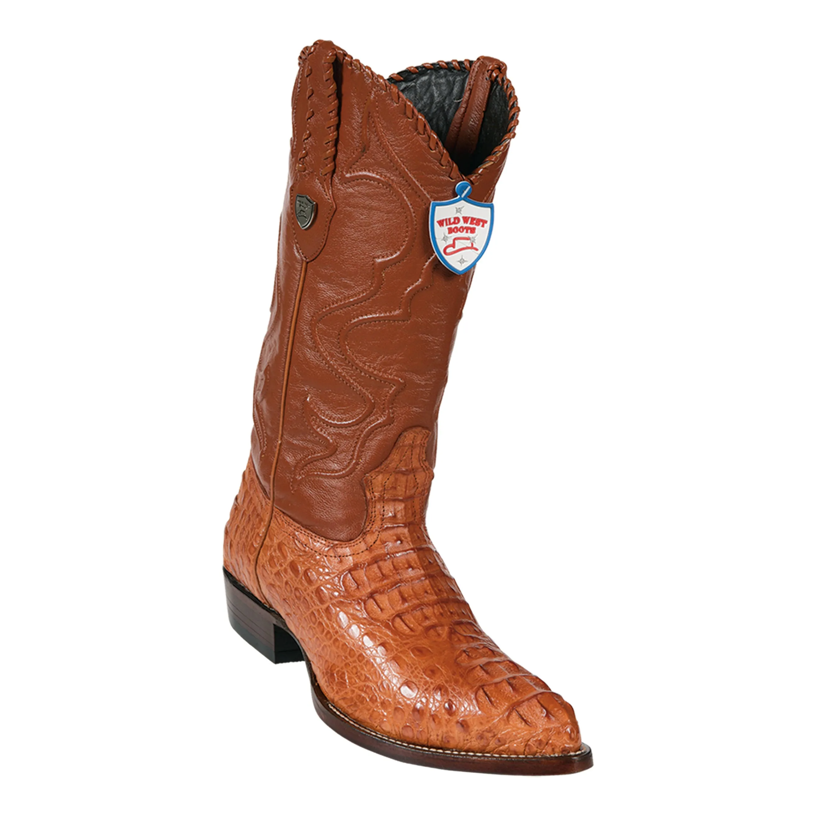 Men's Wild West Caiman Hornback Boots J Toe