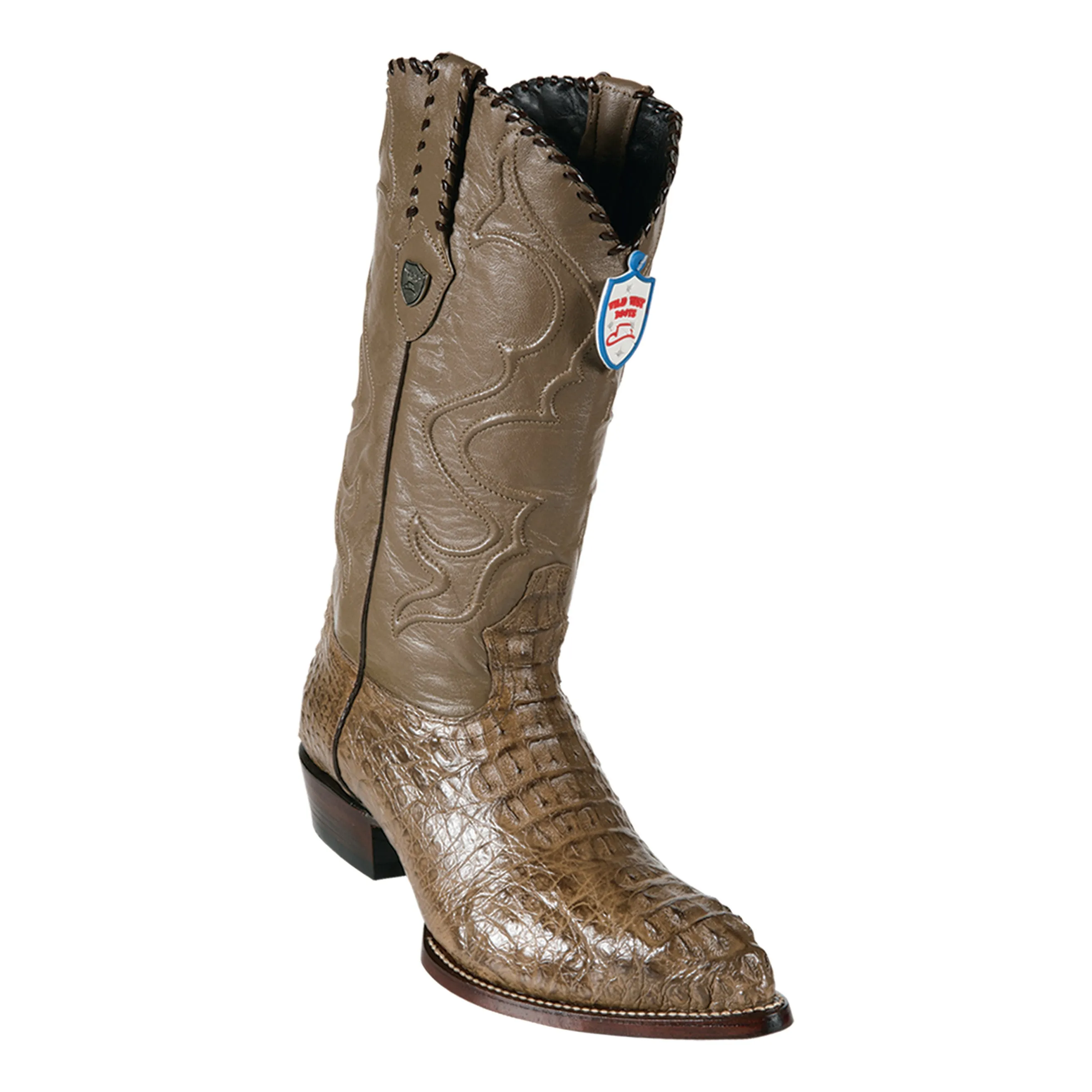 Men's Wild West Caiman Hornback Boots J Toe