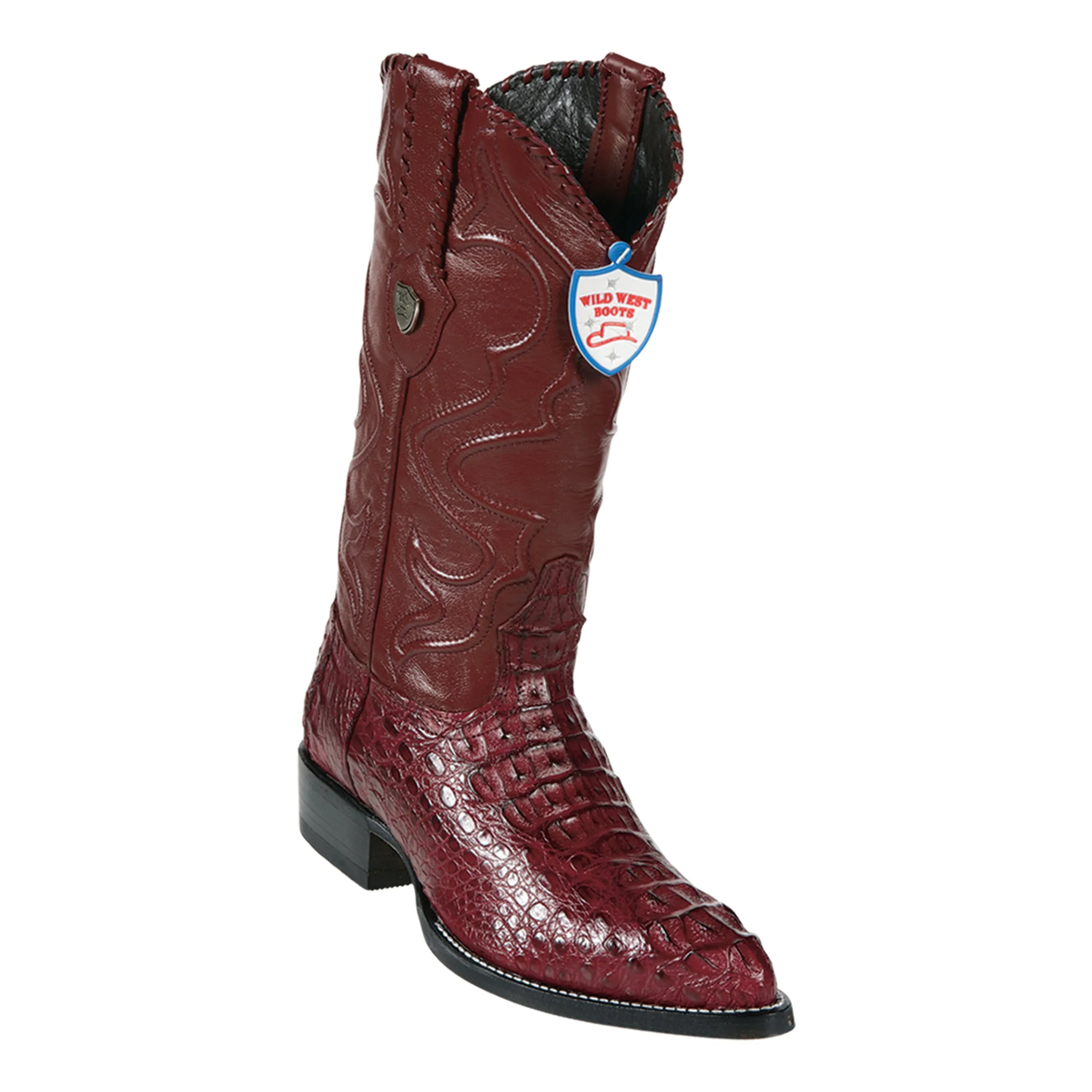 Men's Wild West Caiman Hornback Boots J Toe