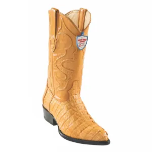 Men's Wild West Caiman Tail Boots J Toe