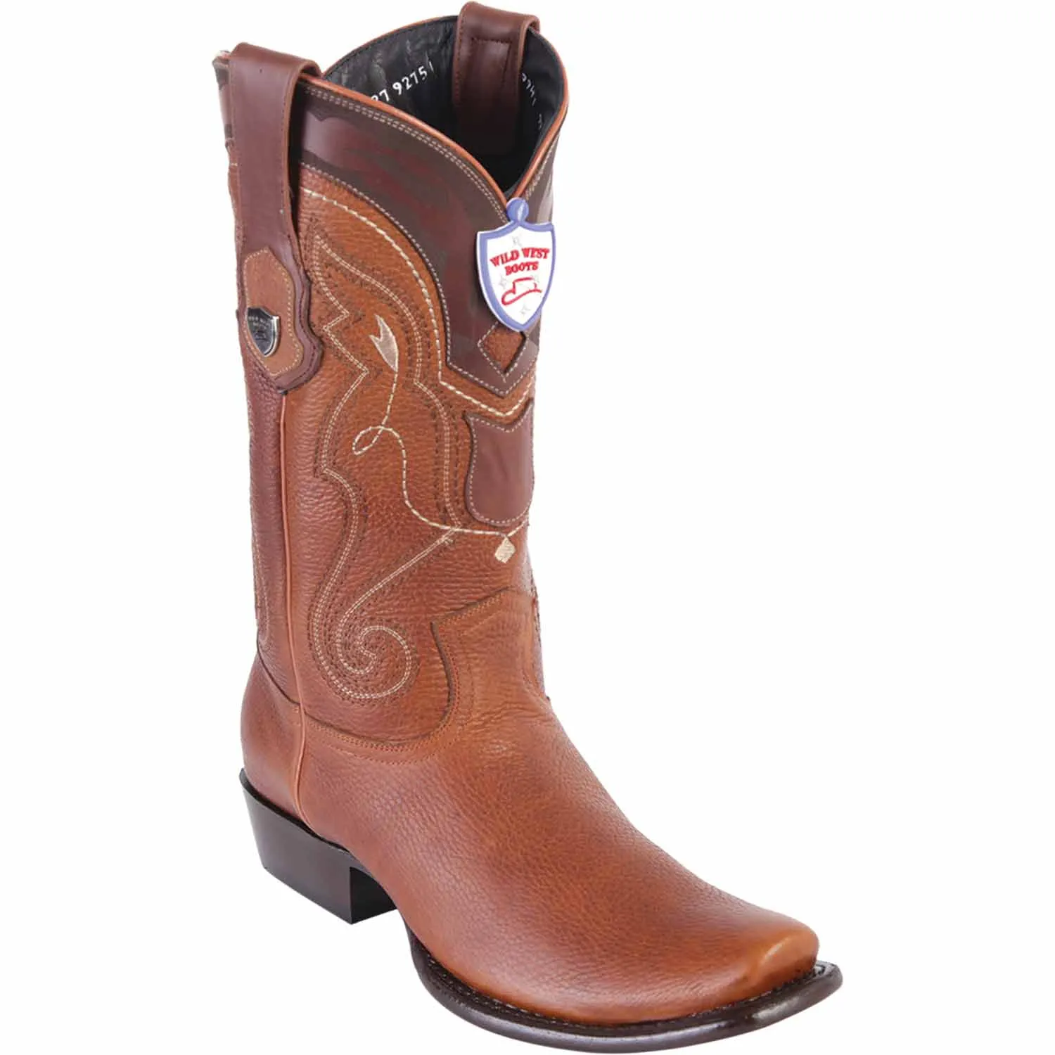 Men's Wild West Genuine Leather Dubai Toe Boots 27927