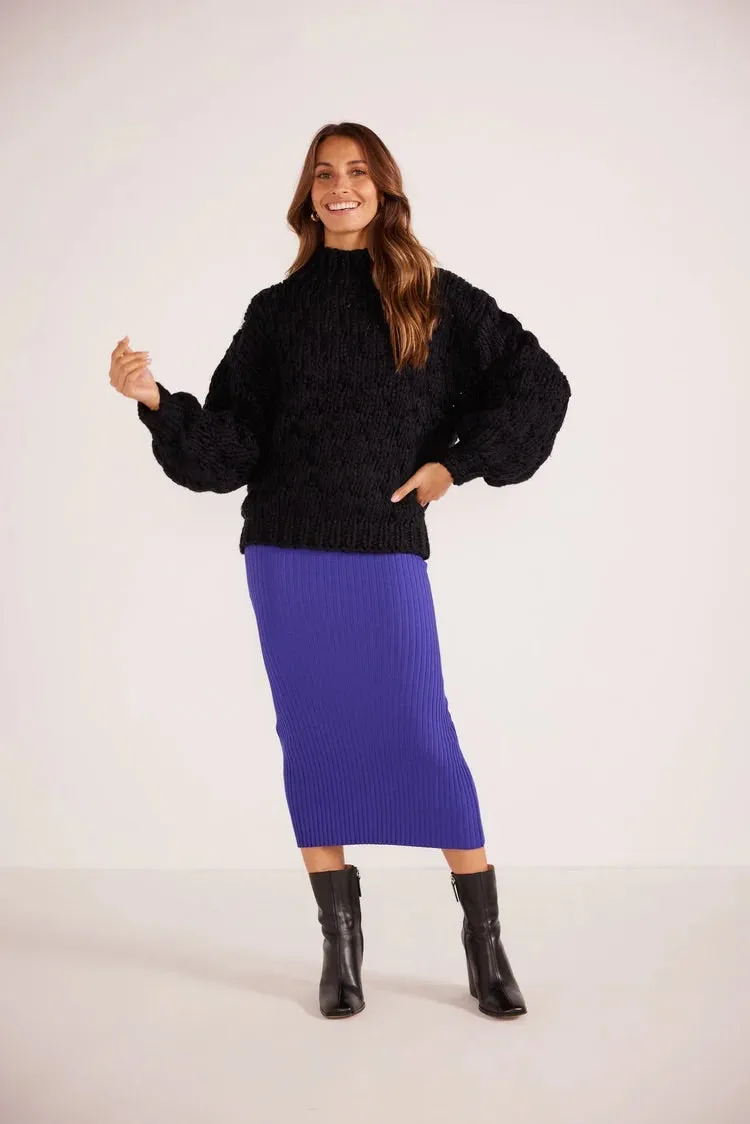 Mink Pink Nova Bobble Knit