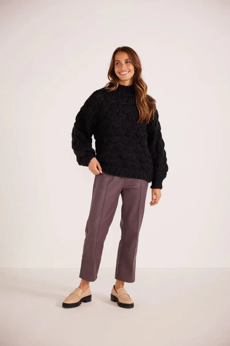 Mink Pink Nova Bobble Knit