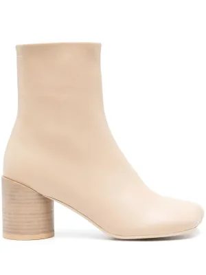 MM6 Maison Margiela Anatomic 70mm ankle boots