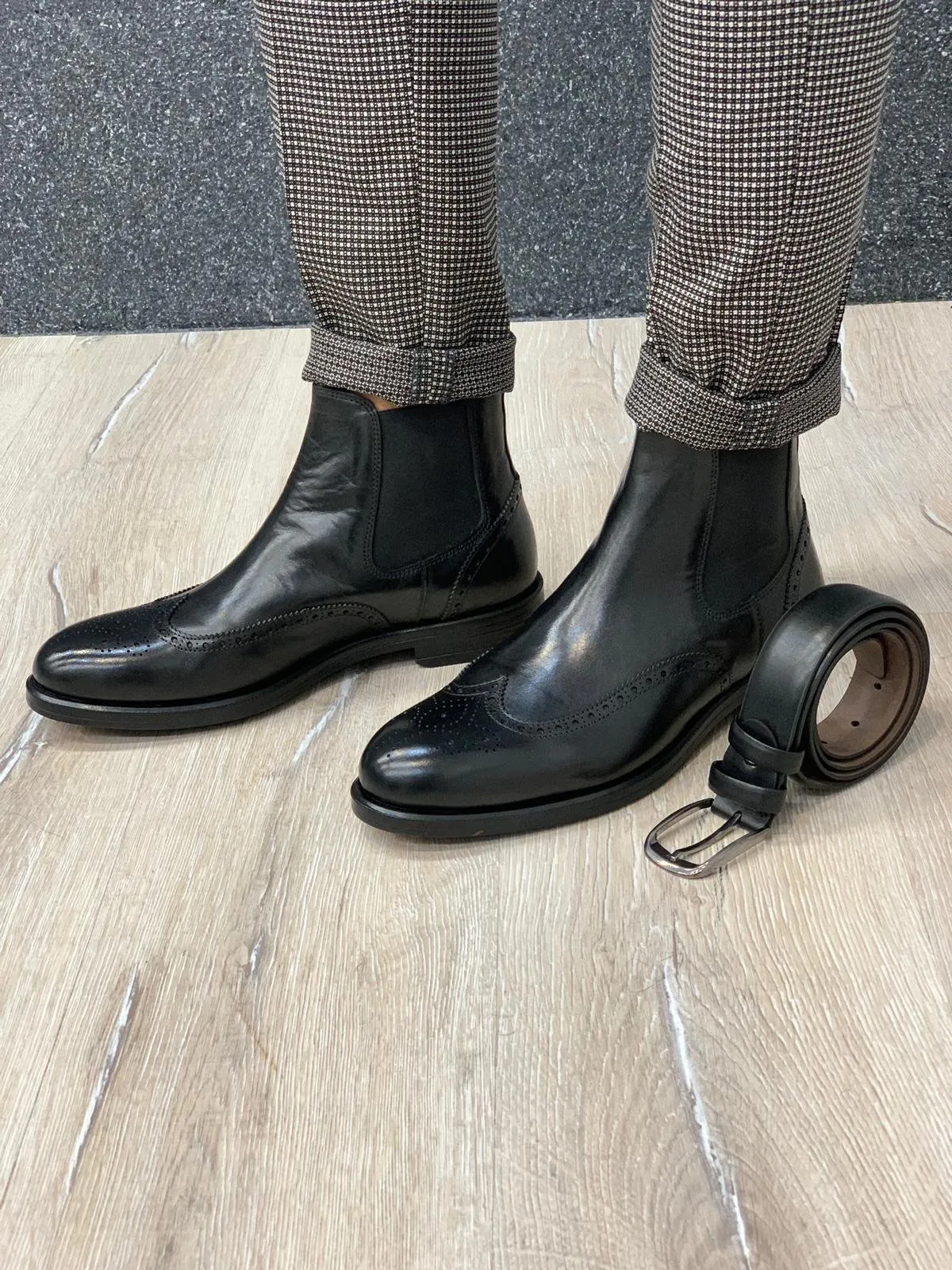 Napoli Leather Boots - Elegant Versatility for Every Occasion