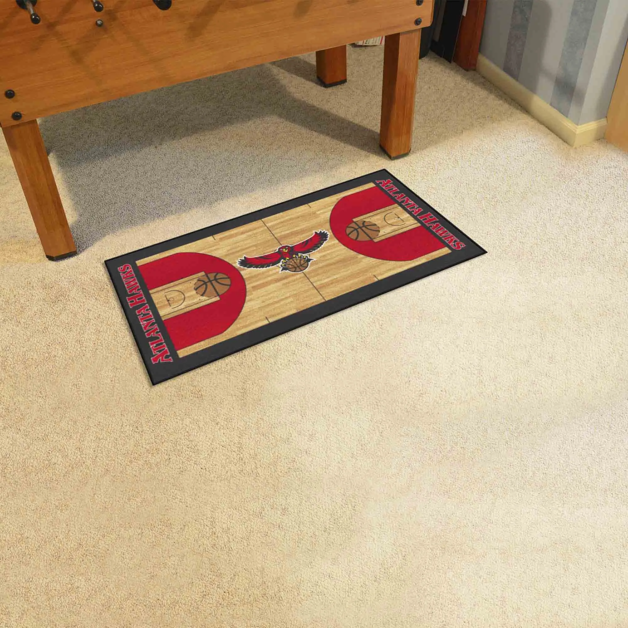 NBAV ƒ?? Atlanta Hawks NBA Court Runner