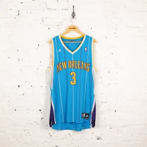 New Orleans Paul Adidas Basketball Vest Jersey - Blue - L