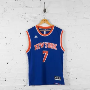 New York Knicks Anthony Basketball Vest Jersey - Blue - M