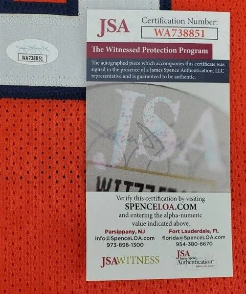 Nick Anderson Signed Illinois Fighting Illini Jersey "Mr. Basketball" (JSA COA)