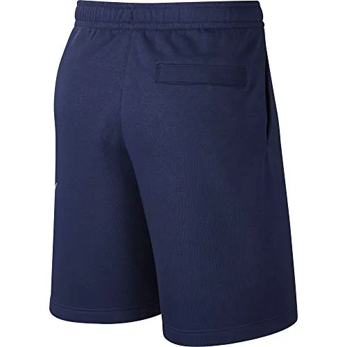Nike Men's Sportswear Club Short Basketball Graphic, Midnight Navy/White/White, Large