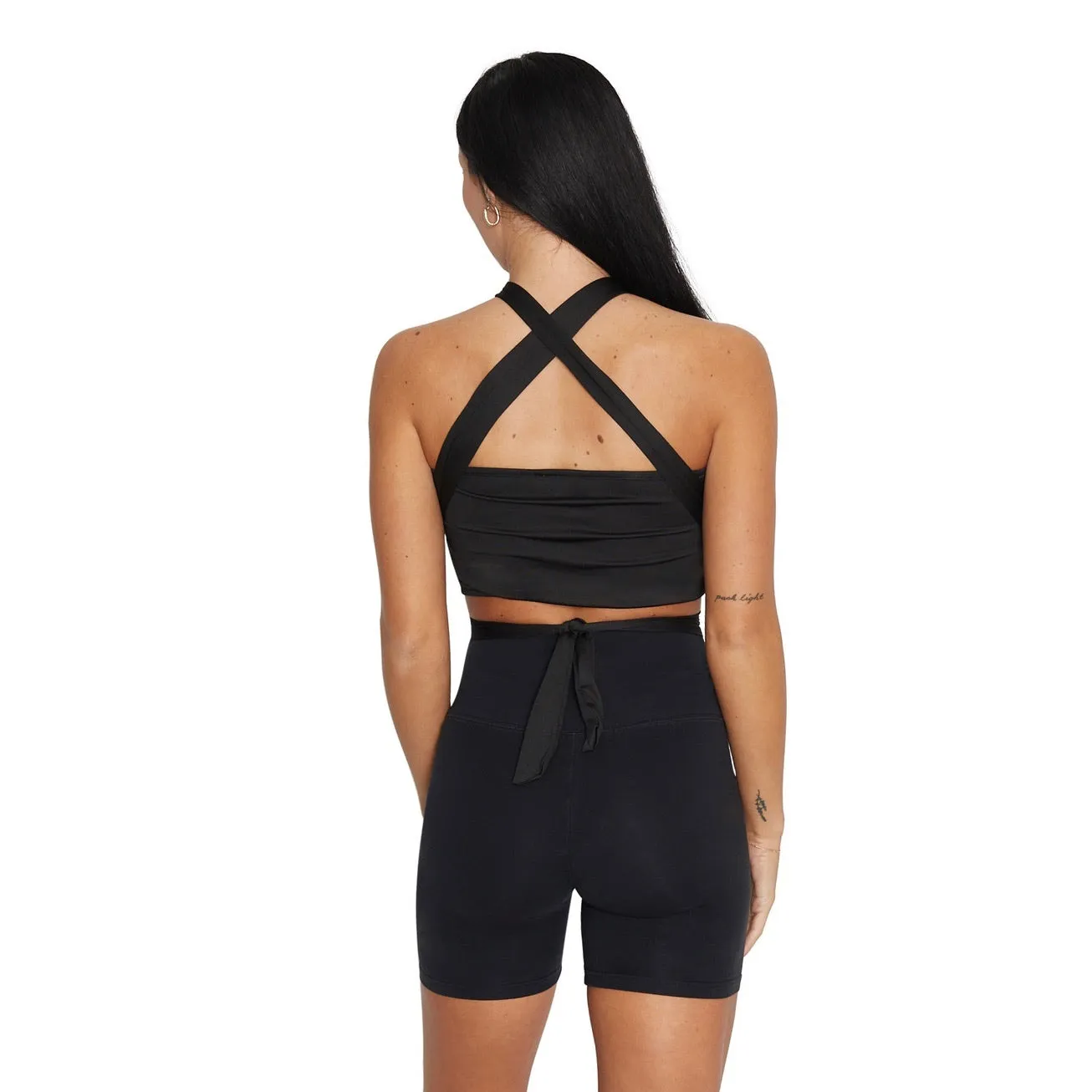 Northwestern Wildcats Black Multi Way Bandeau Top