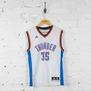 Oklahoma City Thunder Durant Basketball Vest Jersey - White - S