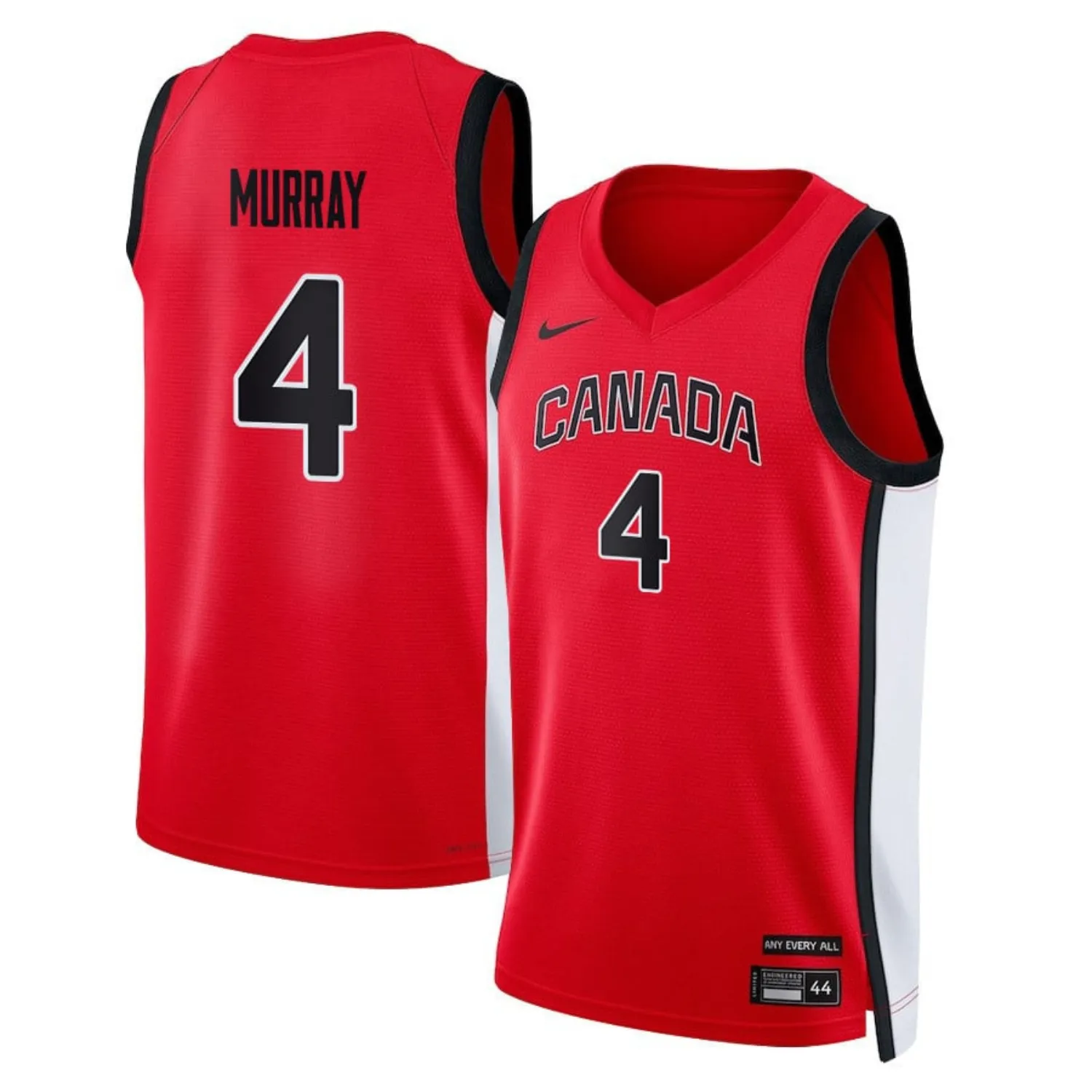 Olympic Jamal Murray Team Canada 4 Jersey
