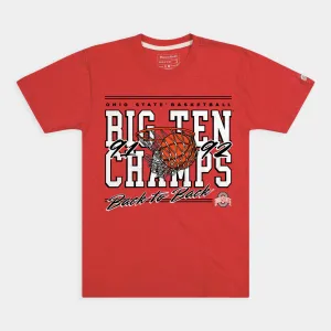 OSU Basketball 1991-92 Back-to-Back Big Ten Champs Tee