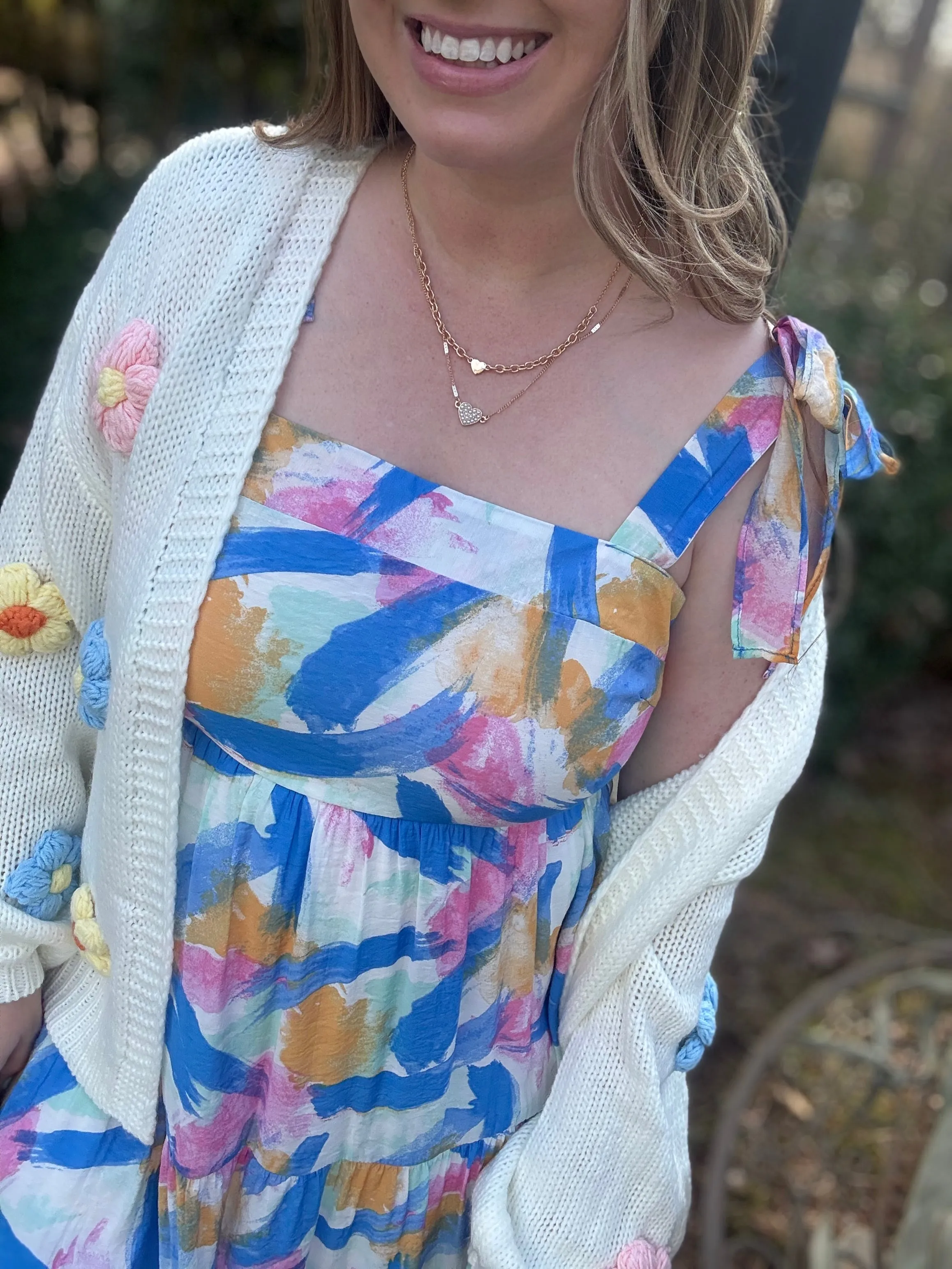 PAINTED SKIES DRESS