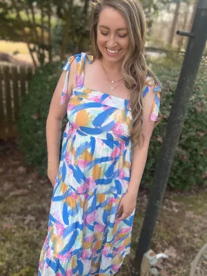 PAINTED SKIES DRESS