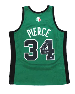 Paul Pierce Boston Celtics HOF Signed Mitchell & Ness Swingman Jersey FANATICS