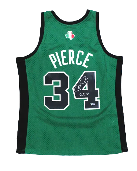 Paul Pierce Boston Celtics HOF Signed Mitchell & Ness Swingman Jersey FANATICS
