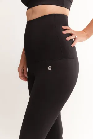 Postpartum Recovery Full Length Legging - Black