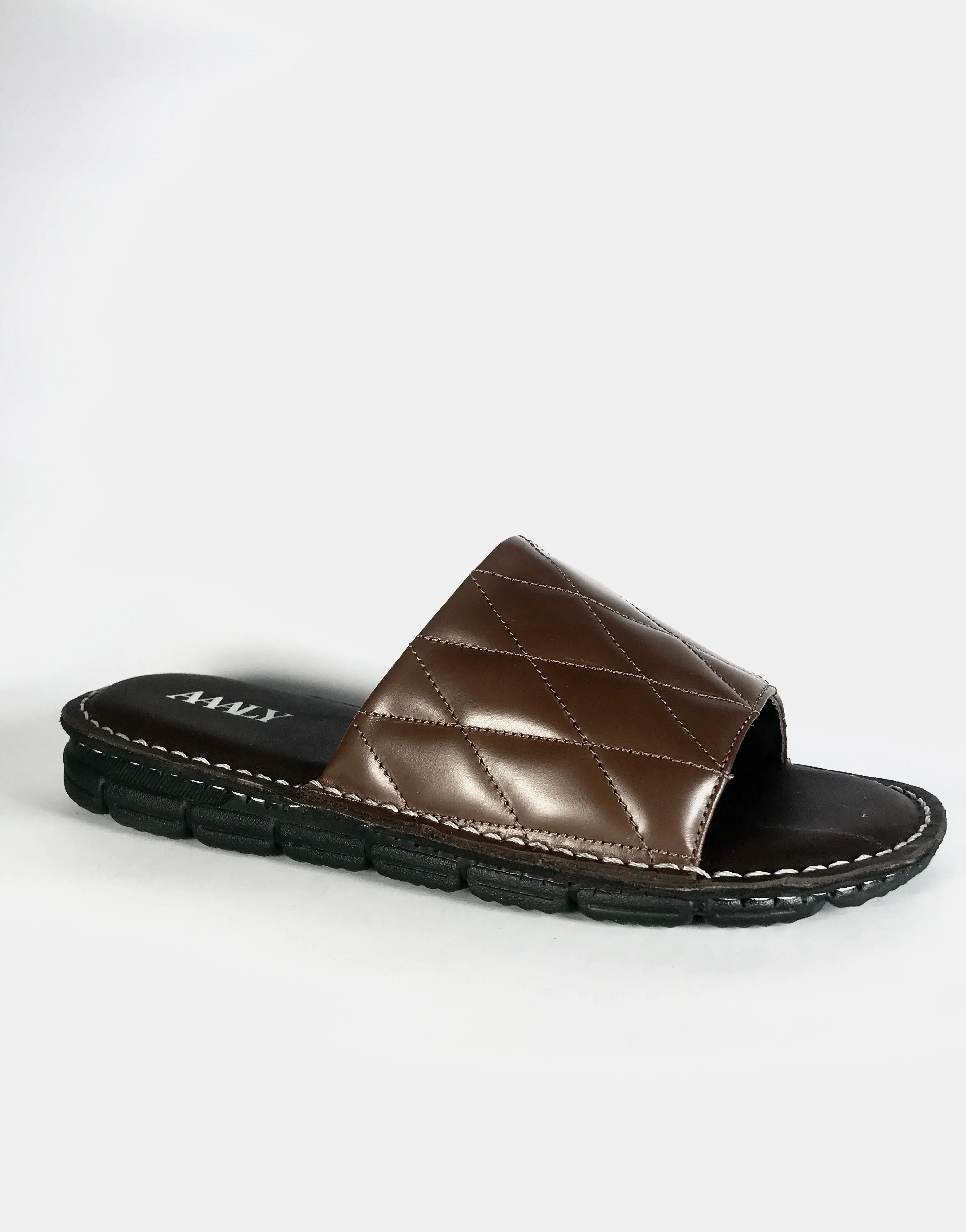 Quilted Leather Sandals