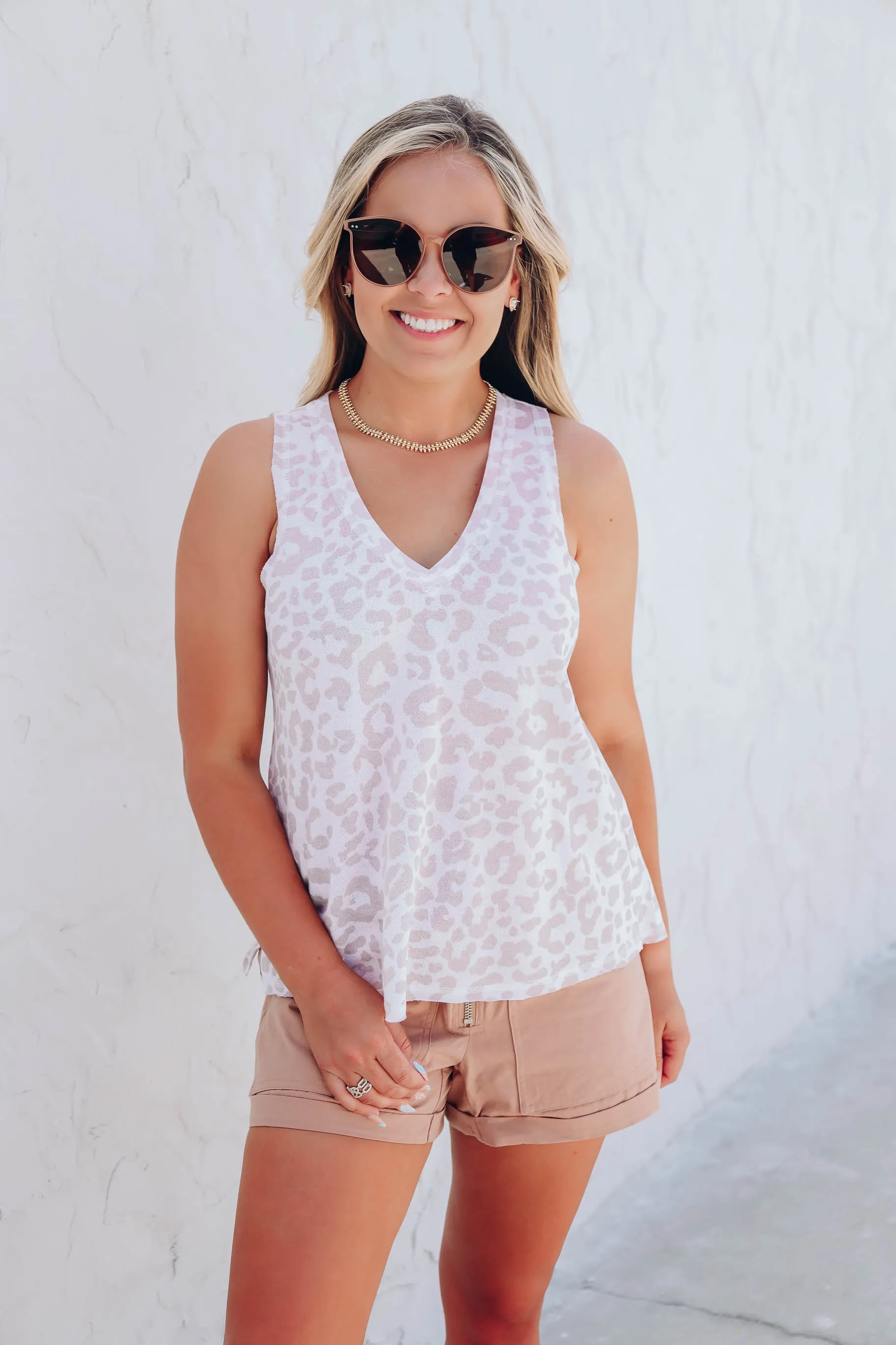 Raelynn Leopard Tank Top