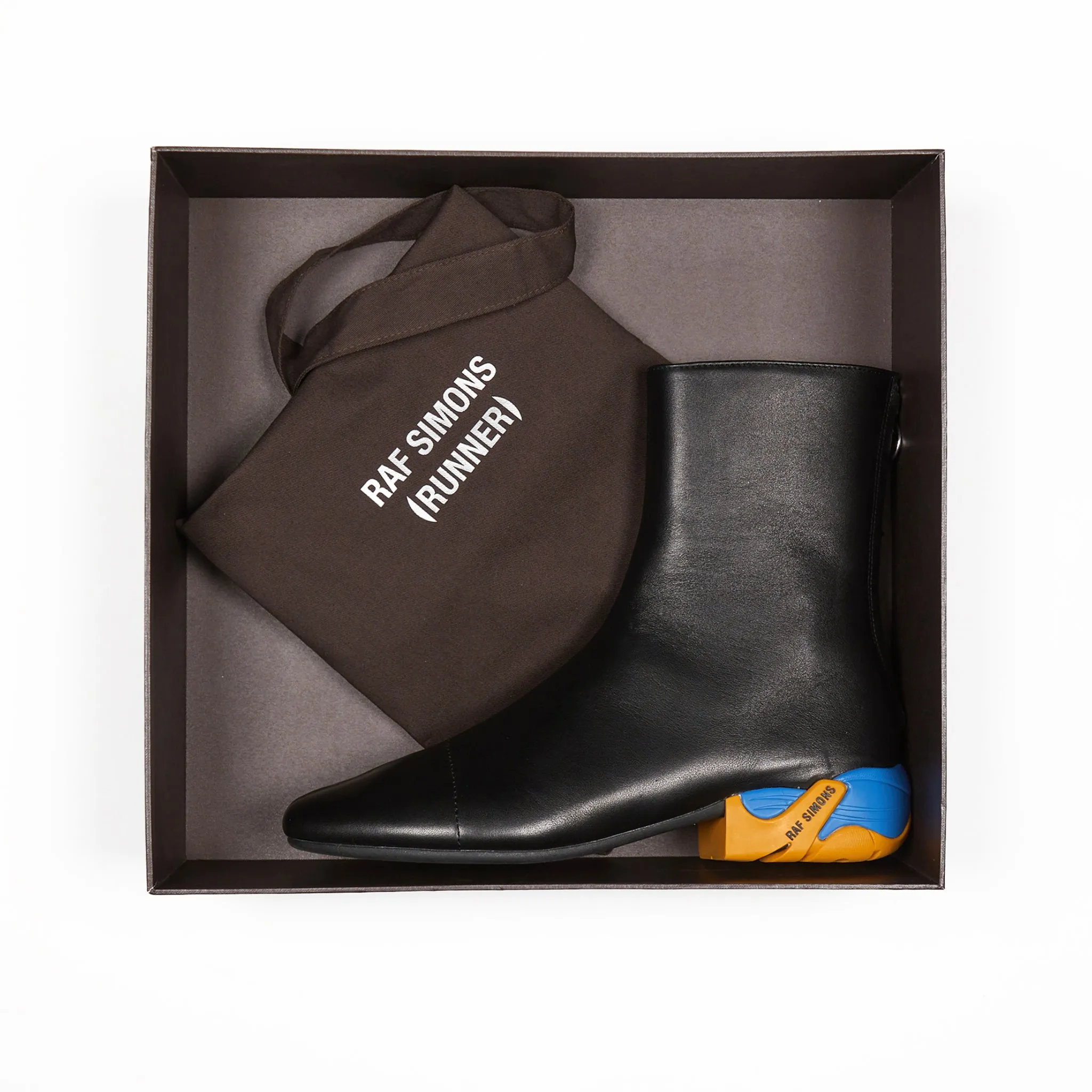 Raf Simons Solaris Hi Black Boots