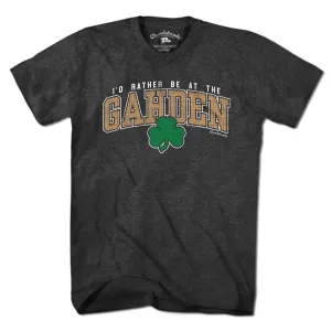 Rather Be At The Gahden Shamrock T-Shirt