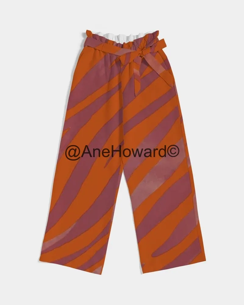 Red Zebra Women's High-Rise Wide Leg Pants