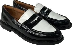 River Island Black And White Loafer UK 5 EU 38 👠