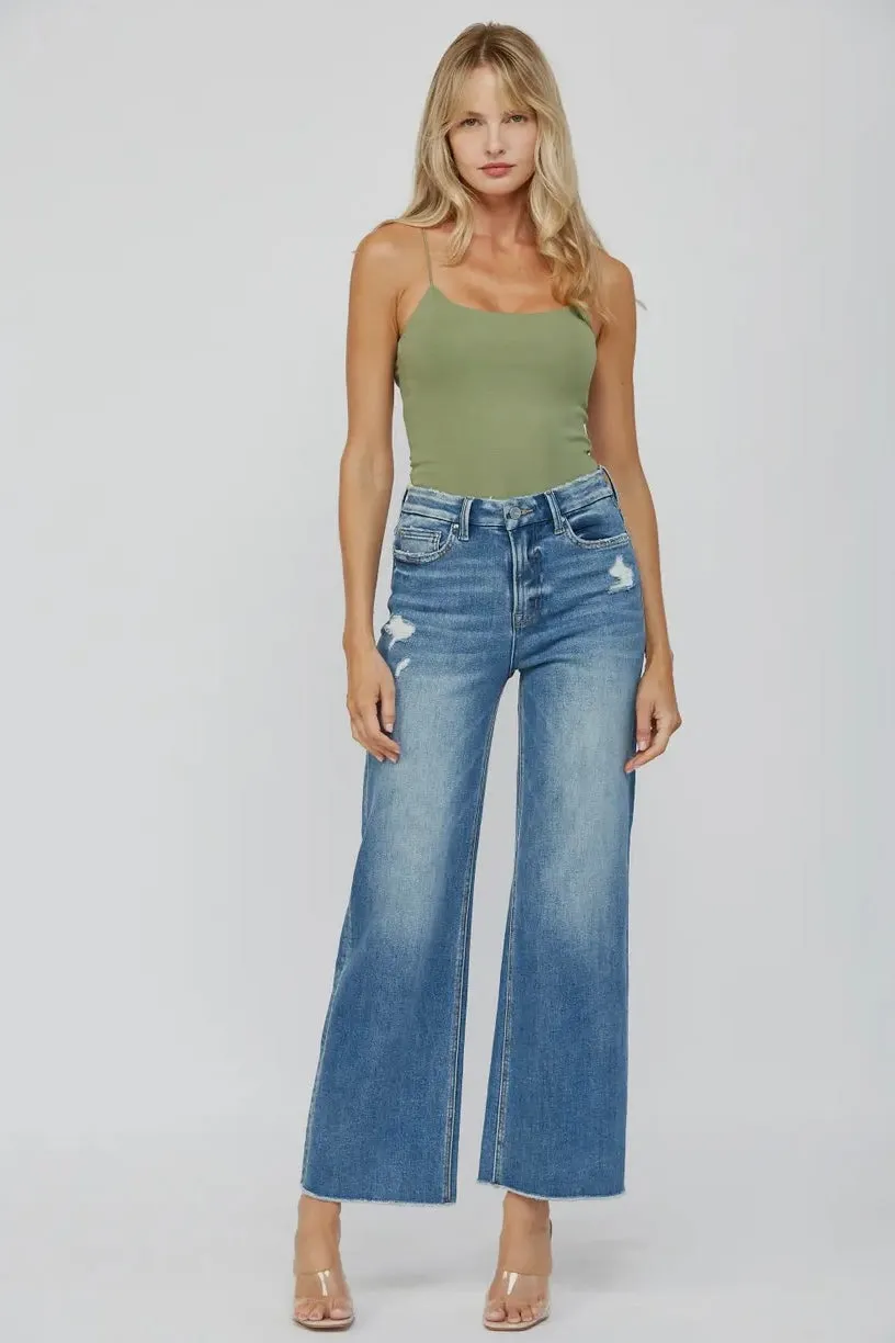 Rowdy Crowd Cropped Jeans