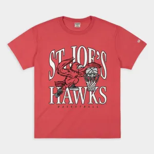 Saint Joseph's Hawks Basketball Vintage Heavyweight Tee