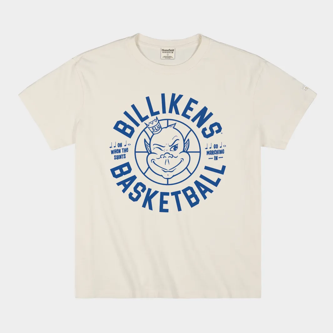 Saint Louis Billikens Basketball Saints Vintage Heavyweight Tee