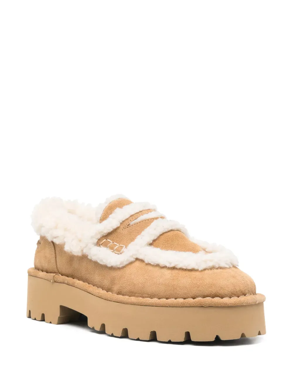 SANDRO suede loafers