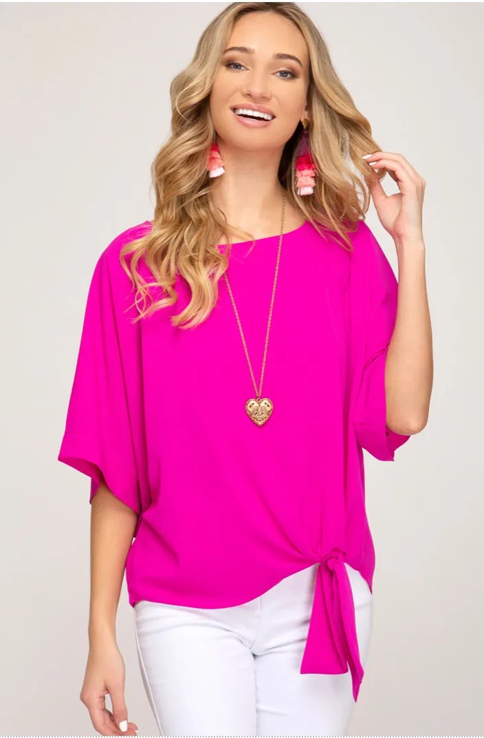 Scarlet Kimono sleeve top