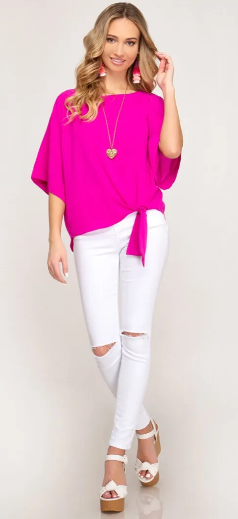 Scarlet Kimono sleeve top