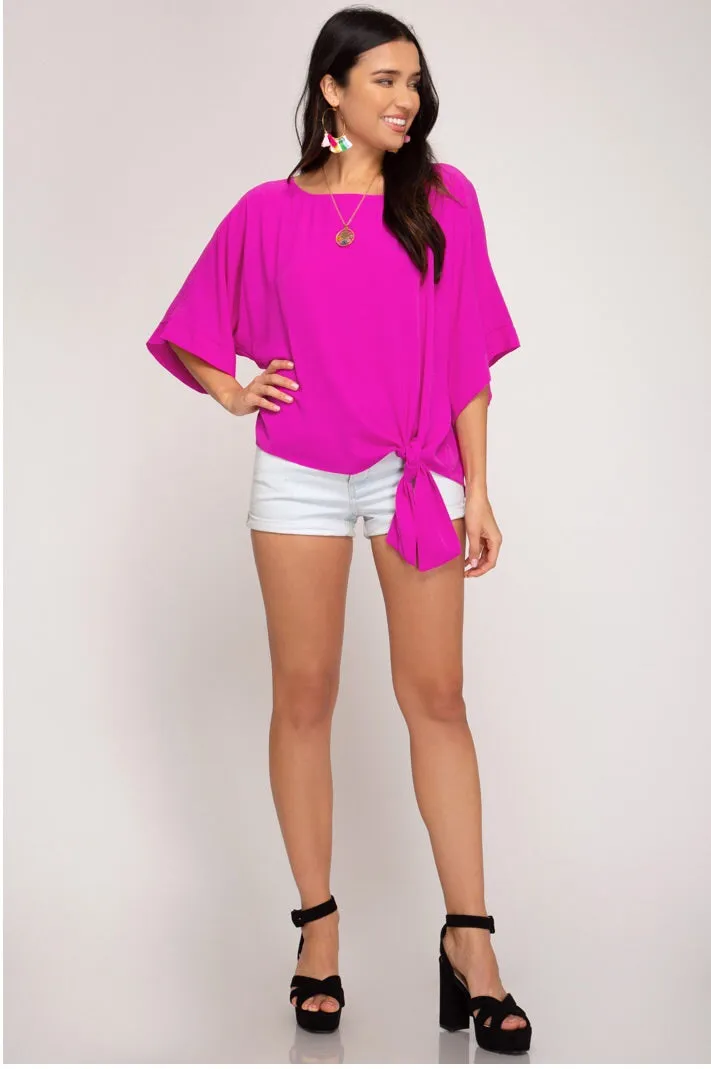 Scarlet Kimono sleeve top