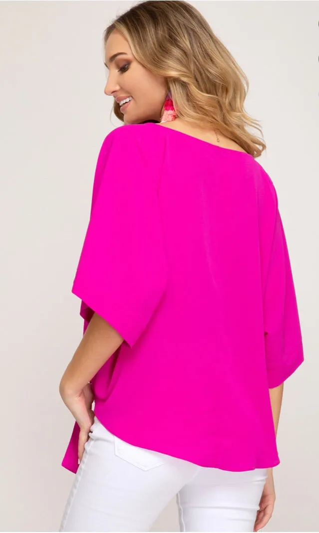 Scarlet Kimono sleeve top