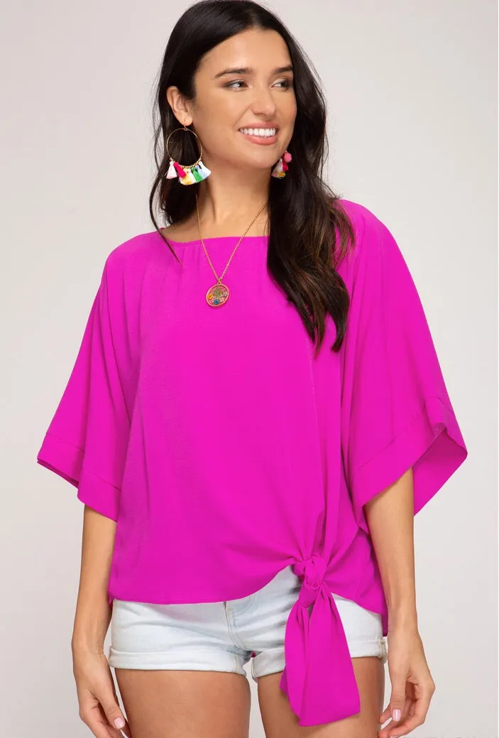 Scarlet Kimono sleeve top