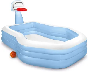 Shootin Hoops Family Pool (101X74X51)